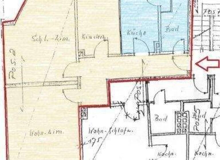 Wohnung zur Miete 650 € 3 Zimmer 77 m² 1. Geschoss frei ab 01.06.2026 Hinter dem Schilde 3 Mitte Hildesheim 31134