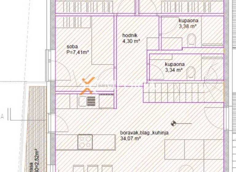 Wohnung zum Kauf 630.180 € 4 Zimmer 140 m² 2. Geschoss Diklo - Puntamika