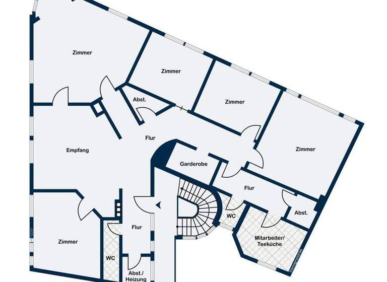 Bürogebäude zur Miete 8 € 6 Zimmer 175 m² Bürofläche Idstein 65510