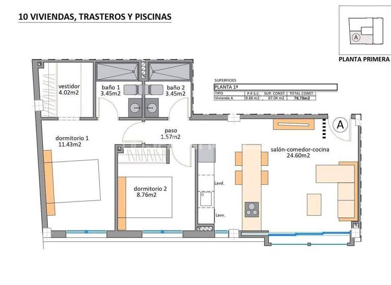 Penthouse zum Kauf 900.000 € 4 Zimmer 171 m² EG Murcia 30740