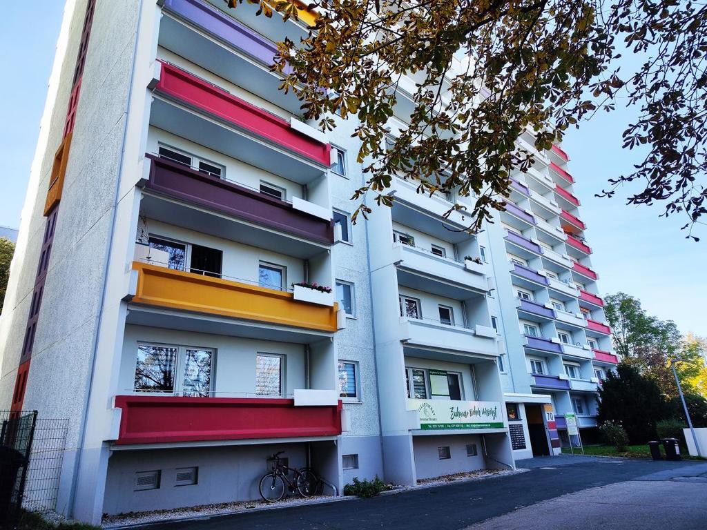 Wohnung zur Miete 479 € 2 Zimmer 66,5 m²<br/>Wohnfläche 5.<br/>Geschoss 01.01.2025<br/>Verfügbarkeit Bruno-Granz-Str. 70 Morgenleite 631 Chemnitz 09122