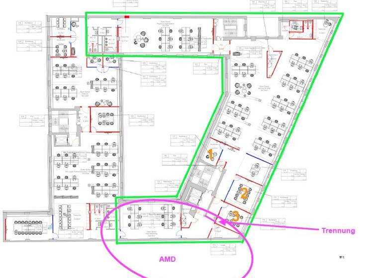Bürofläche zur Miete 24 € 883 m²<br/>Bürofläche Prenzlauer Berg Berlin 10437