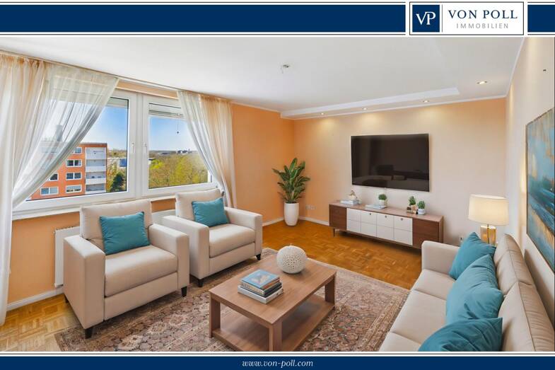 Wohnung zum Kauf 180.000 € 3 Zimmer 72 m² 7. Geschoss Vahrenheide Hannover 30179
