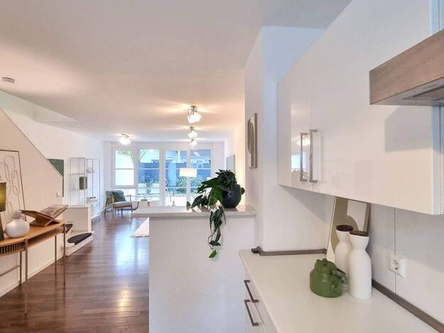 Reihenmittelhaus zur Miete 2.300 € 5 Zimmer 113 m² 150 m² Grundstück Leinfelden Leinfelden-Echterdingen 70771