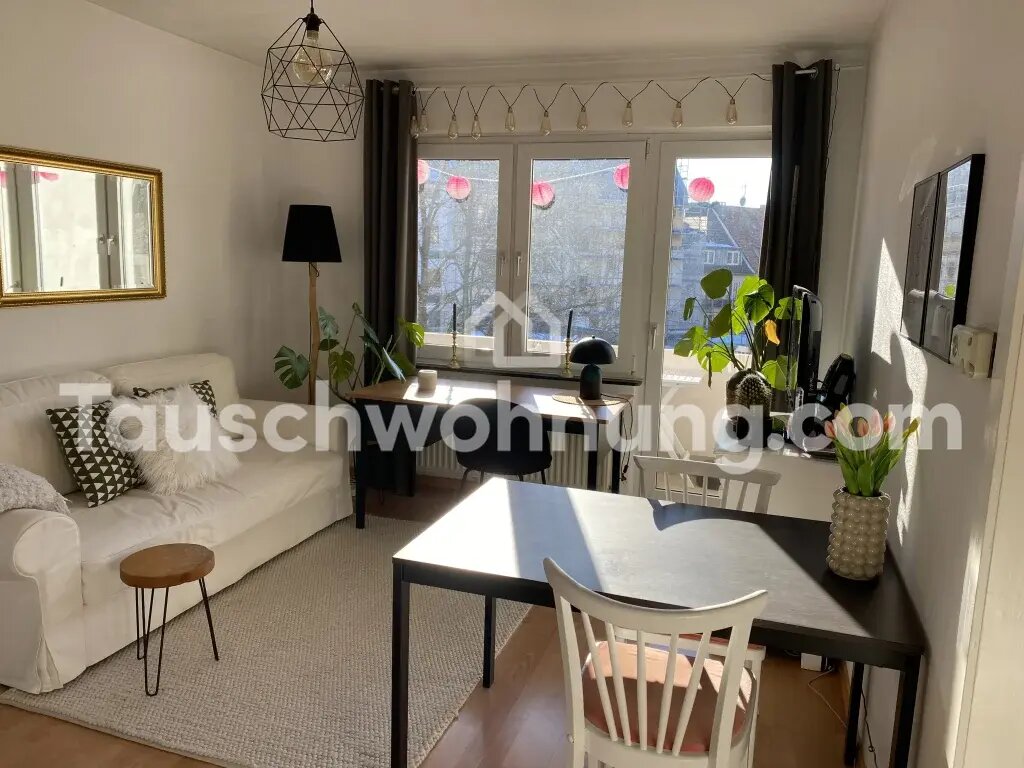 Wohnung zur Miete Tauschwohnung 470 € 1,5 Zimmer 32 m²<br/>Wohnfläche 4.<br/>Geschoss Neustadt - Süd Köln 50677