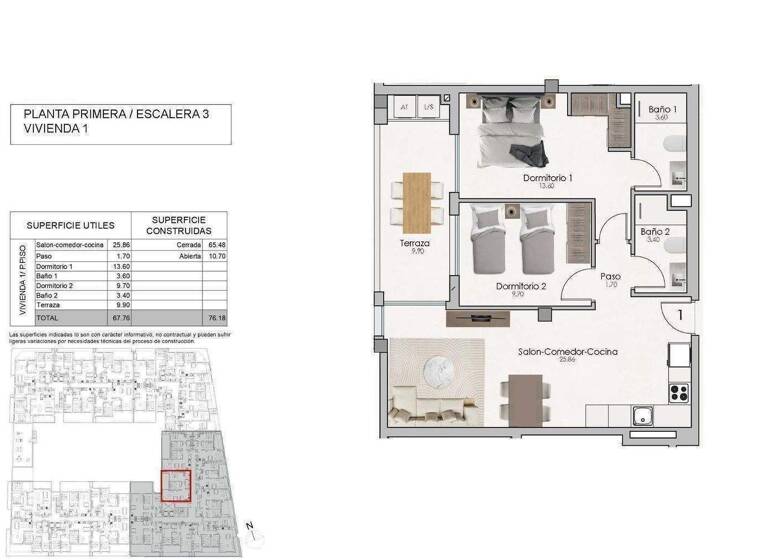 Wohnung zum Kauf - Erstbezug provisionsfrei 271.000 € 3 Zimmer 76 m² Santa Pola