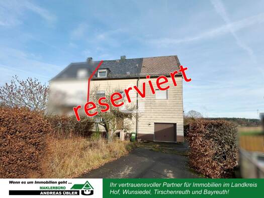 Doppelhaushälfte zum Kauf 74.000 € 8 Zimmer 198 m² 651 m² Grundstück Pechbrunn Pechbrunn 95701