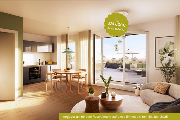 Wohnung zum Kauf - Neubau provisionsfrei 374.000 € 2 Zimmer 45,4 m² 2. Geschoss frei ab sofort Am Schäferanger 2-12 Oberschleißheim Oberschleißheim 85764