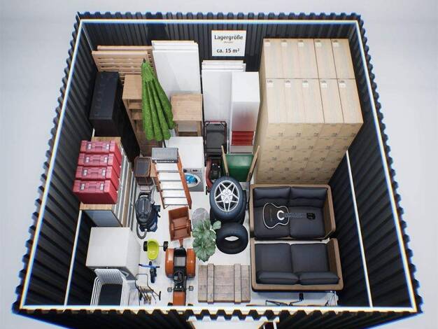 Lagerhalle zur Miete provisionsfrei 359 € 15 m² Lagerfläche Großbeerenstraße 2-10 Mariendorf Berlin 12107