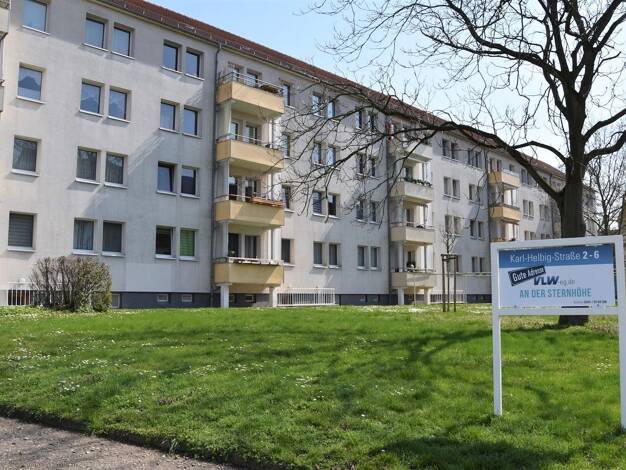 Wohnung zur Miete 328 € 2 Zimmer 46,2 m² 4. Geschoss frei ab 16.11.2026 Karl-Helbig-Straße 6 Möckern Leipzig 04159