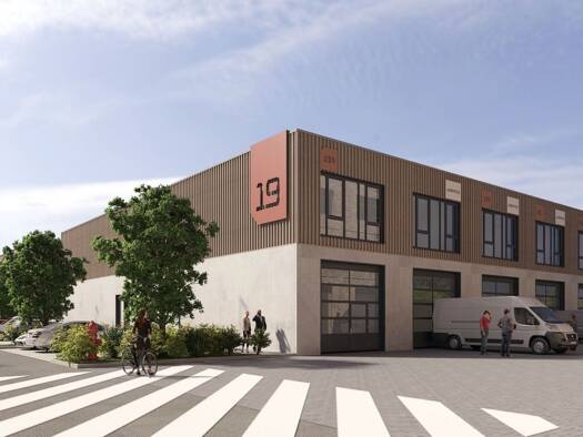 Lagerhalle zur Miete provisionsfrei 194 m² Lagerfläche teilbar ab 194 m² Steinzeugstraße 14-48a Friedrichsfeld Mannheim 68229