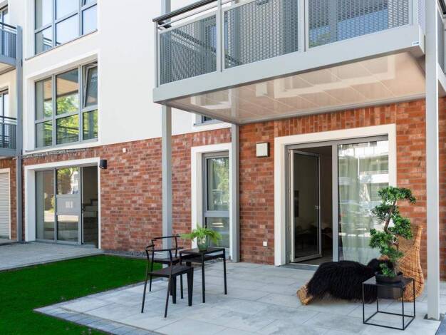 Terrassenwohnung zur Miete - Erstbezug 549 € 2,5 Zimmer 51,3 m² EG frei ab 01.02.2026 Lansingfeld 31 Röllinghausen Recklinghausen 45663