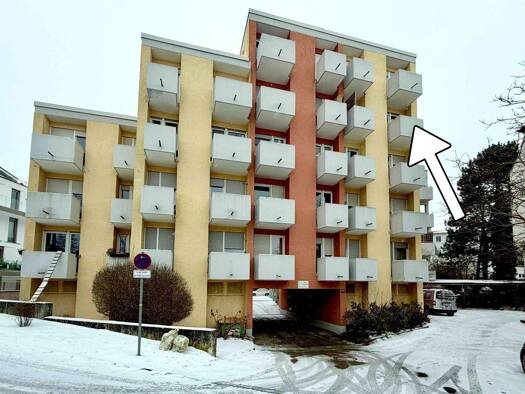 Wohnung zum Kauf 175.000 € 1,5 Zimmer 40,3 m² 3. Geschoss frei ab sofort Westenviertel Regensburg 93049