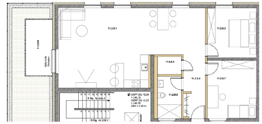 Wohnung zur Miete 1.150 € 3 Zimmer 95,8 m² Homburg Homburg 66424