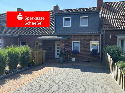 Reihenmittelhaus zum Kauf 225.000 € 3 Zimmer 81 m² 226 m² Grundstück Scheeßel Scheeßel 27383