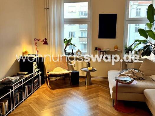 Wohnung zur Miete Tauschwohnung 1.100 € 2 Zimmer 59 m² 2. Geschoss Mitte Mitte 10115