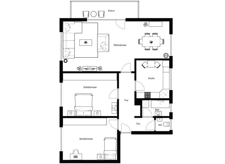 Wohnung zum Kauf 340.000 € 4 Zimmer 95 m² EG Dettingen Konstanz 78465