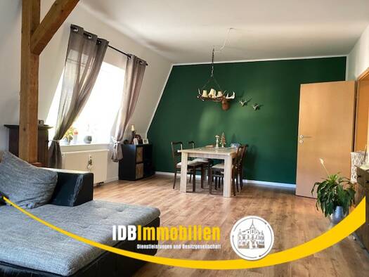 Wohnung zur Miete 1.018 € 4 Zimmer 121,1 m² Dachgeschoss frei ab sofort Poisentalstraße 27 Freital 01705