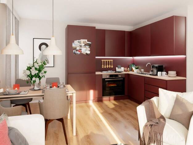 Wohnung zum Kauf - Neubau provisionsfrei 399.900 € 3 Zimmer 63,9 m² 2. Geschoss frei ab 01.03.2028 Wiltbergstraße 100 Buch Pankow 13125