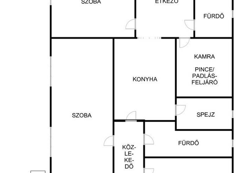 Einfamilienhaus zum Kauf 107.500 € 4 Zimmer 140 m² 2.000 m² Grundstück Szölösgyörök 8692