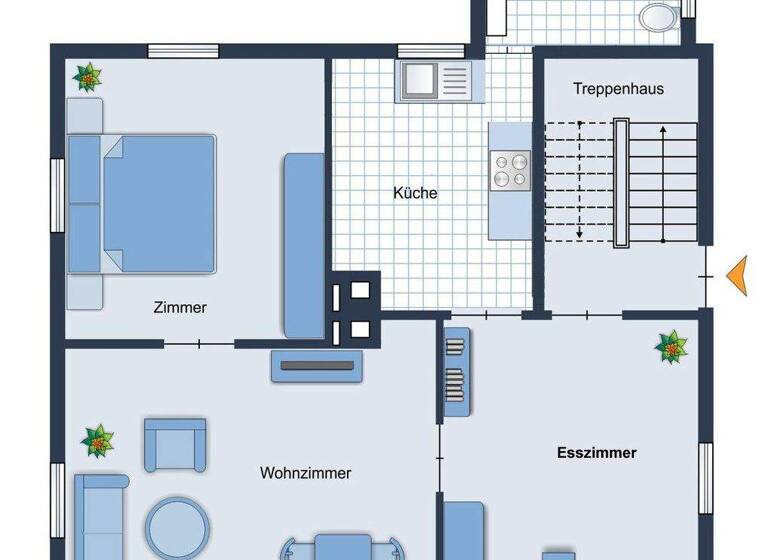 Mehrfamilienhaus zum Kauf 385.000 € 9 Zimmer 160 m² 223 m² Grundstück Böckingen Heilbronn / Böckingen 74080