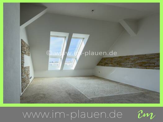 Maisonette zur Miete 450 € 3 Zimmer 113,8 m² 4. Geschoss frei ab sofort Pestalozzistraße 62 Westend Plauen 08523