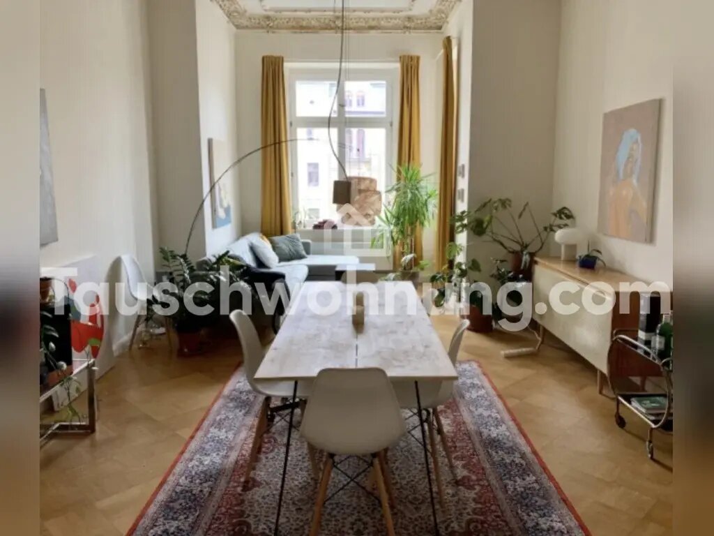 Wohnung zur Miete Tauschwohnung 1.400 € 4 Zimmer 150 m²<br/>Wohnfläche 2.<br/>Geschoss Südvorstadt Leipzig 04275