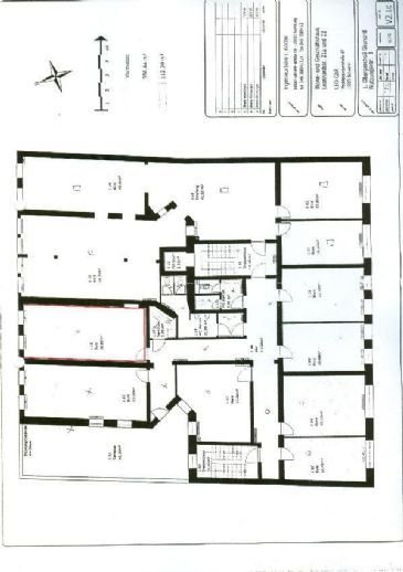 Bürofläche zur Miete provisionsfrei 380 € 1 Zimmer 34 m²<br/>Bürofläche Leonhardstr. 21a/22 Kröpeliner-Tor-Vorstadt Rostock 18057