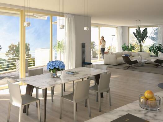 Penthouse zum Kauf provisionsfrei 2.988.000 € 5 Zimmer 255 m² 3. Geschoss Kaiserswerth Düsseldorf 40489