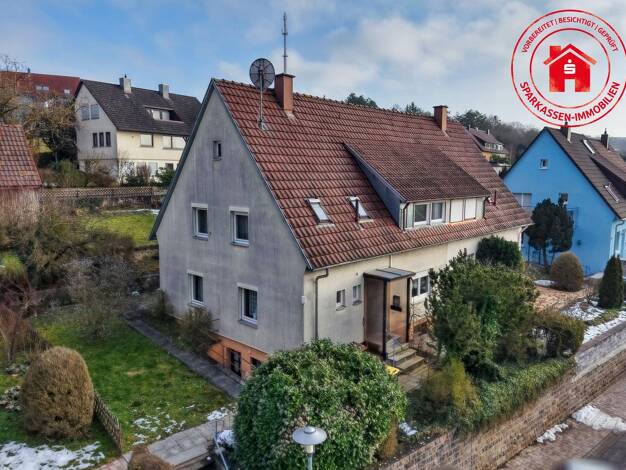 Doppelhaushälfte zum Kauf 140.000 € 5 Zimmer 106 m² 386 m² Grundstück Weikersheim 97990