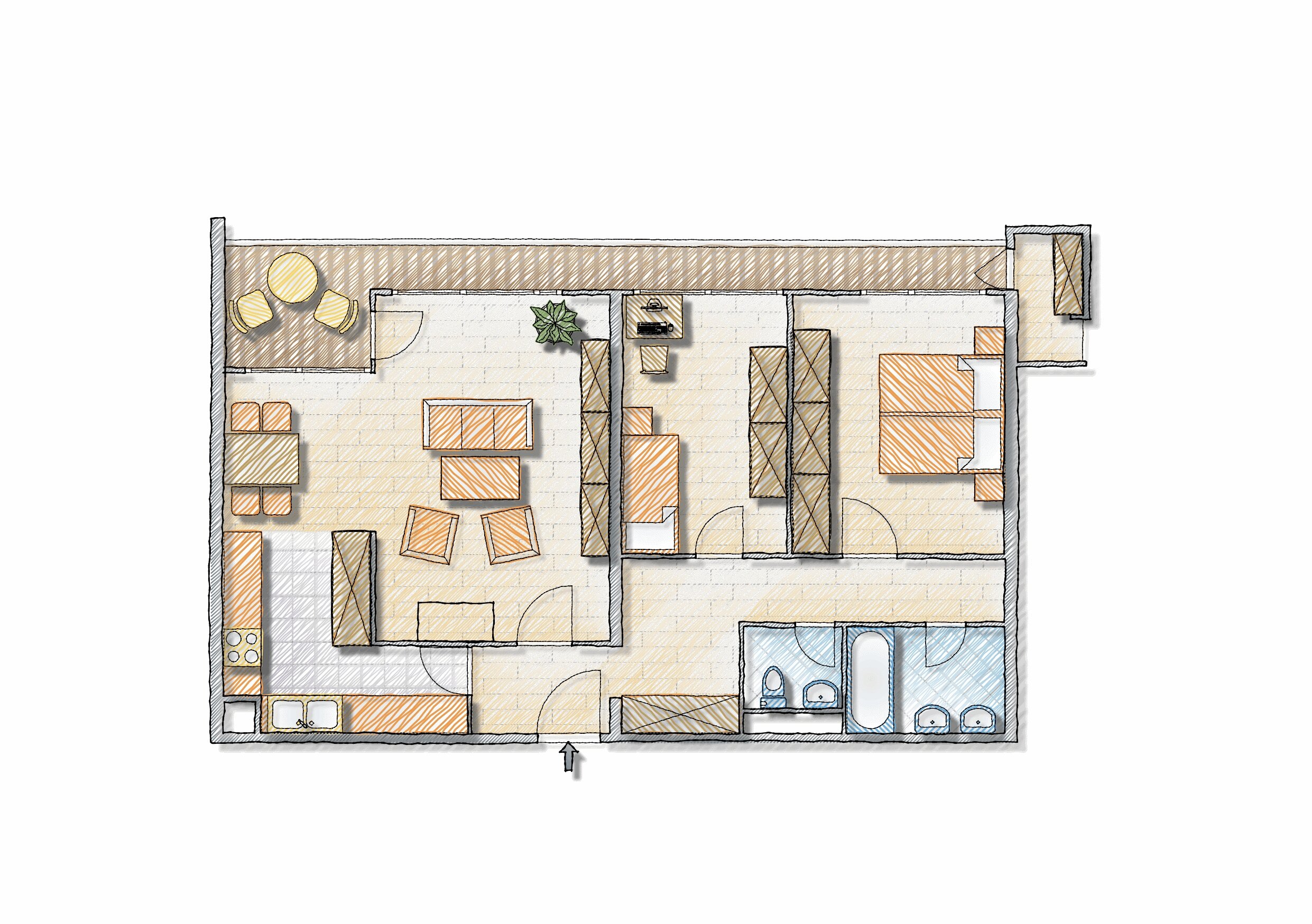 Wohnung zum Kauf 277.000 € 3,5 Zimmer 87 m²<br/>Wohnfläche 10.<br/>Geschoss Sindelfingen 2 Sindelfingen 71067