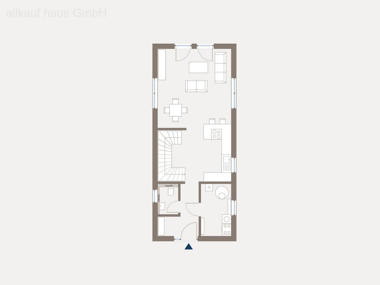 Immobilie in Fernwald - Individuelles Stadthaus in Fernwald - Ihr Traumhaus nach Maß mit allkauf - Bild 1