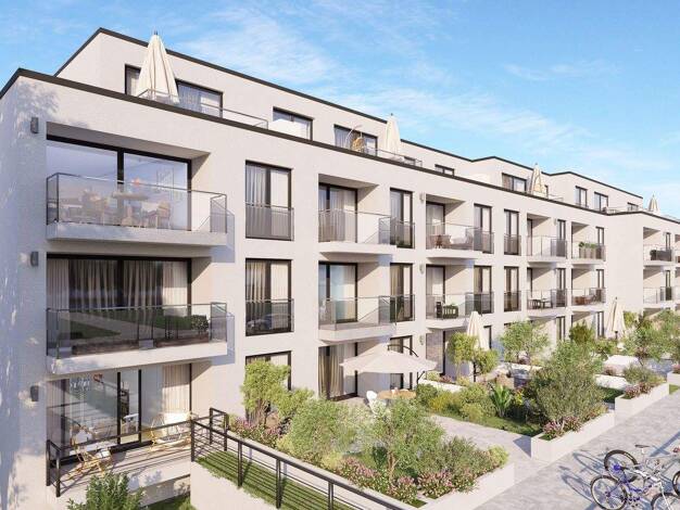 Terrassenwohnung zum Kauf - Erstbezug provisionsfrei 449.000 € 3 Zimmer 81,5 m² EG Wiescheid Langenfeld (Rheinland) 40764