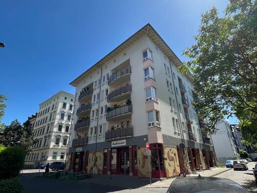 Studio zur Miete 300 € 1 Zimmer 23,9 m² 1. Geschoss Friedrichstraße 13 Zentrum-Südost Leipzig 04103