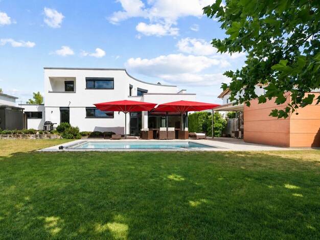 Einfamilienhaus zum Kauf 1.300.000 € 5 Zimmer 236 m² 992 m² Grundstück Laupheim Laupheim 88471