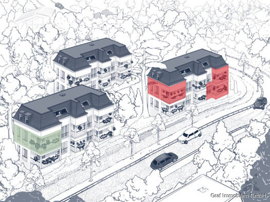 Wohnung zum Kauf 269.900 € 2 Zimmer 62,9 m² 2. Geschoss Waidmannslust Berlin / Waidmannslust 13469