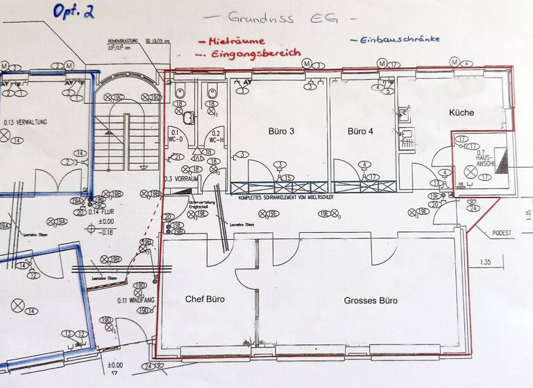 Bürofläche zur Miete 12,50 € 4 Zimmer 150 m² Bürofläche teilbar ab 150 m² Neuseddin Seddiner See 14554
