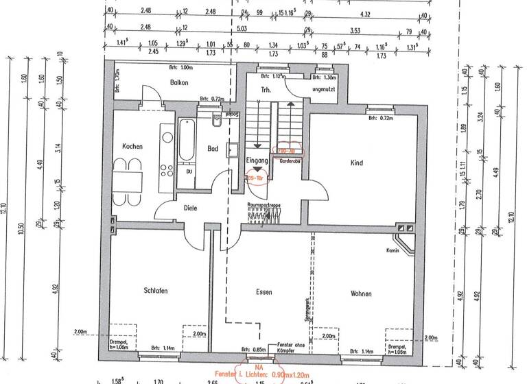 Wohnung zum Kauf 375.000 € 5 Zimmer 120 m²<br/>Wohnfläche 3.<br/>Geschoss 01.06.2025<br/>Verfügbarkeit Urdenbacher Allee 66 Urdenbach Düsseldorf 40593
