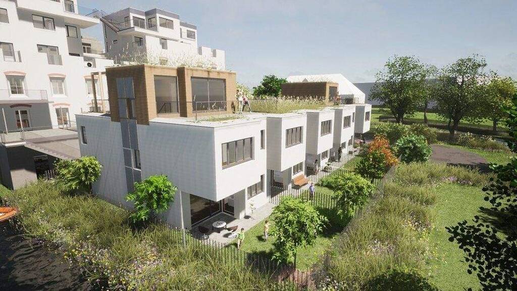 Reihenmittelhaus zum Kauf - Erstbezug 439.000 € 5 Zimmer 122,8 m² 148,5 m² Grundstück Ebenfurth 2490