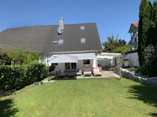 Doppelhaushälfte zum Kauf 825.000 € 5 Zimmer 133 m² 442 m² Grundstück Lettenbach Diedorf 86420