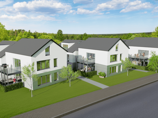 Wohnung zum Kauf - Erstbezug provisionsfrei 343.850 € 3 Zimmer 87 m² EG frei ab sofort Untere Bienhecke Bad Laasphe 57334