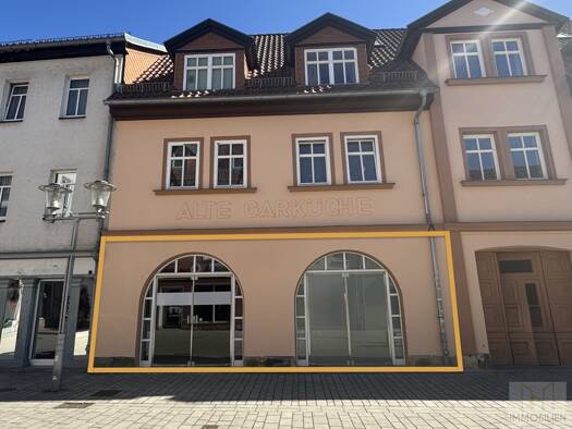 Laden zur Miete 1.000 € 8 Zimmer 207,3 m² Verkaufsfläche Marktstraße 17 Zentrum Rudolstadt 07407