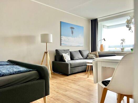 Wohnung zur Miete Wohnen auf Zeit 1.199 € 1 Zimmer 36 m² frei ab sofort Weddewarden Bremerhaven 27580