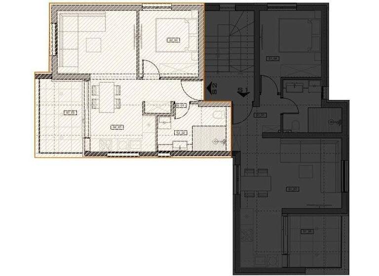 Wohnung zum Kauf 166.500 € 2 Zimmer 1. Geschoss Sibenik - Okolica 22000