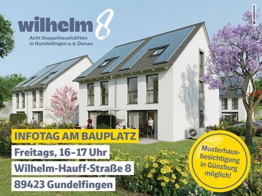 Doppelhaushälfte zum Kauf 515.000 € 5 Zimmer 128 m² 215 m² Grundstück Gundelfingen Gundelfingen a.d.Donau 89423