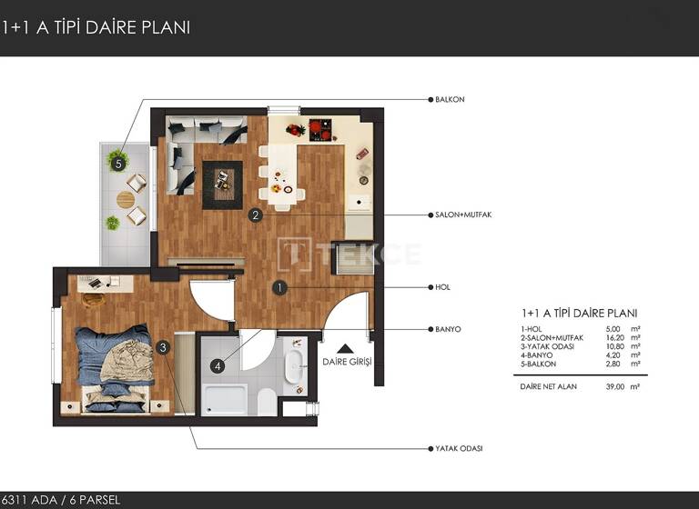 Studio zum Kauf 62.500 € 2 Zimmer 57 m² 1. Geschoss Bursa 16280