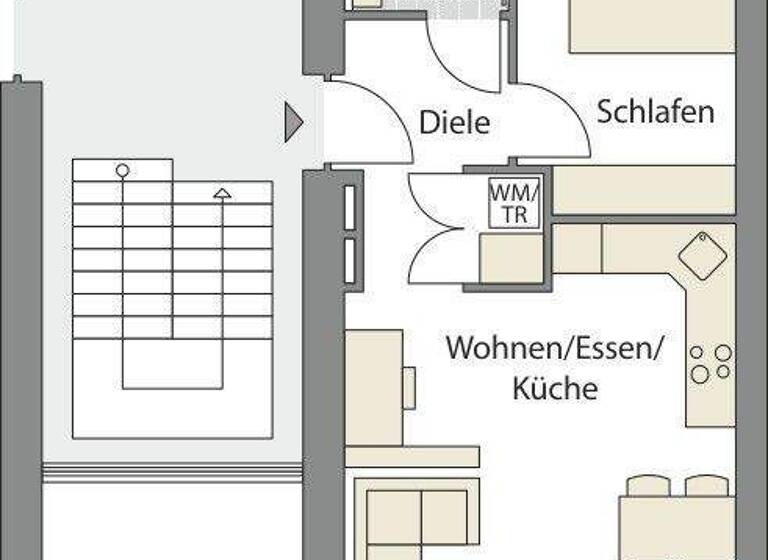 Wohnung zum Kauf 338.000 € 2 Zimmer 50,2 m² 1. Geschoss Weingarten 88250