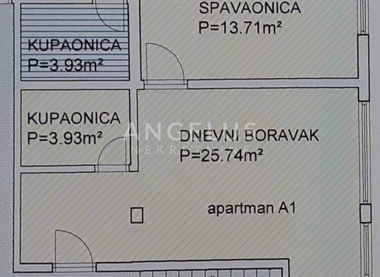 Wohnung zum Kauf 117.000 € 2 Zimmer 43 m² 1. Geschoss Solta