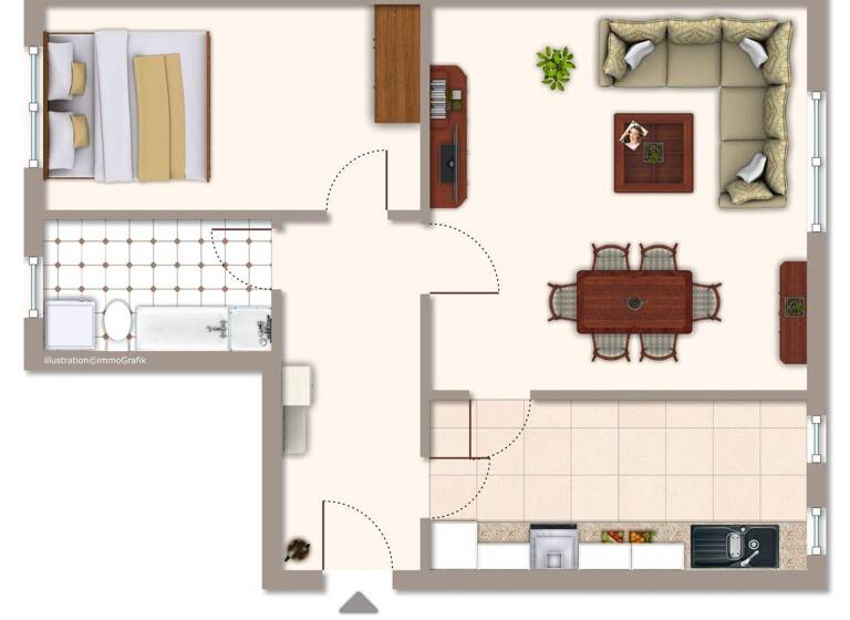 Wohnung zur Miete 850 € 2 Zimmer 71 m² 3. Geschoss frei ab 01.05.2026 Innenstadt-West Karlsruhe 76133