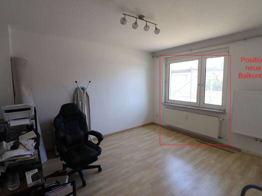 Wohnung zur Miete 385 € 2,5 Zimmer 41,4 m² 2. Geschoss Hochstraße 27a Osterfeld-Ost Oberhausen 46117